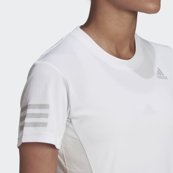 T-shirt De Tennis Adidas Club Blanc