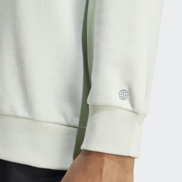 Sweat à Capuche Avec Grand Logo Terrex (non Genré) Adidas Vert