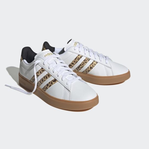 Adidas Grand Court Cloudfoam Lifestyle Court Confort Chaussures Noir