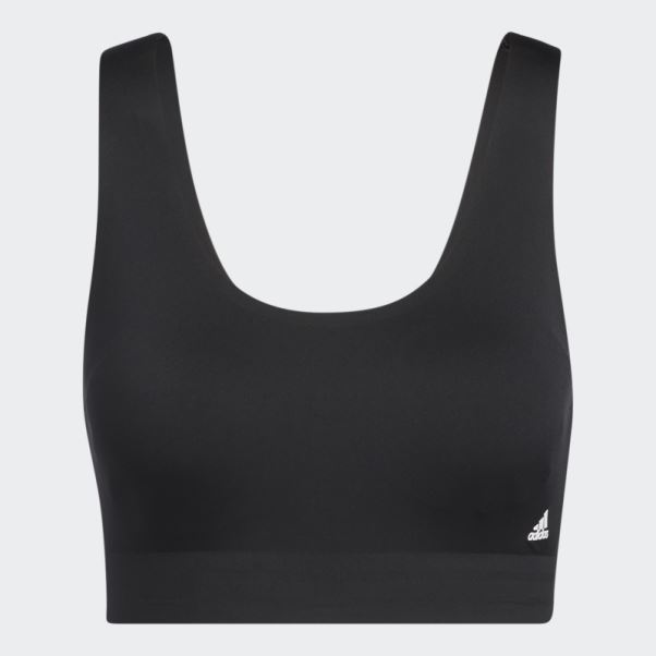 Soutien-gorge à Maintien Léger Adidas Purelounge Noir