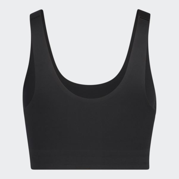 Soutien-gorge à Maintien Léger Adidas Purelounge Noir