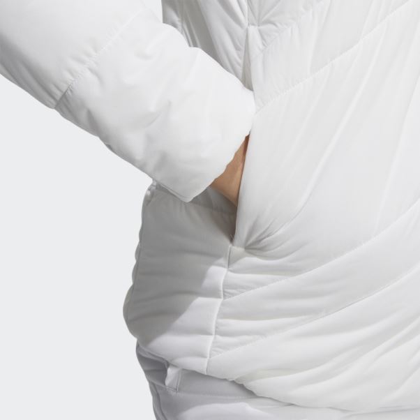Wind.rdy Veste Matelassée Manches Longues Adidas Blanc