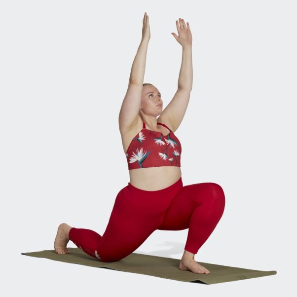 Legging Adidas Thebe Magugu 7/8 Studio Rouge (grande Taille)