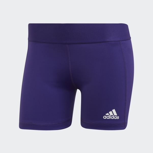 Short De Volleyball Adidas College Violet Techfit