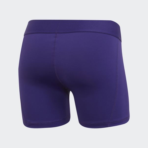 Short De Volleyball Adidas College Violet Techfit