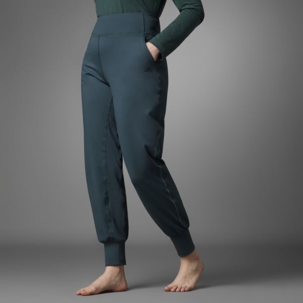 Pantalon De Yoga Authentique équilibre Vert Adidas Mode