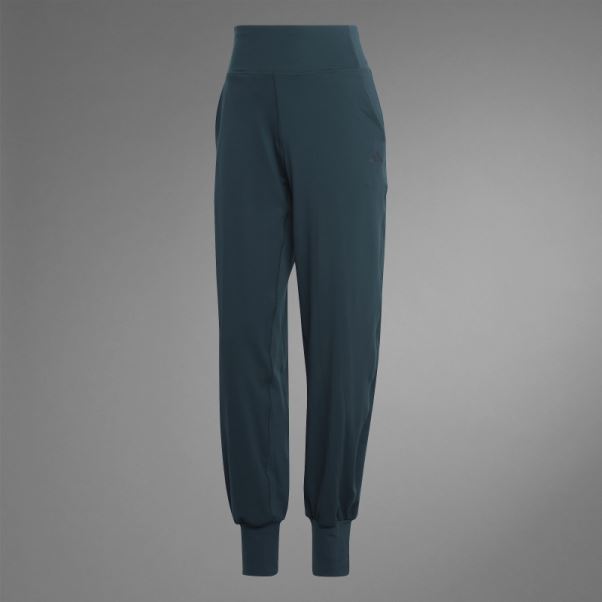 Pantalon De Yoga Authentique équilibre Vert Adidas Mode