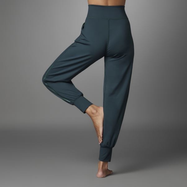 Pantalon De Yoga Authentique Balance Adidas Vert