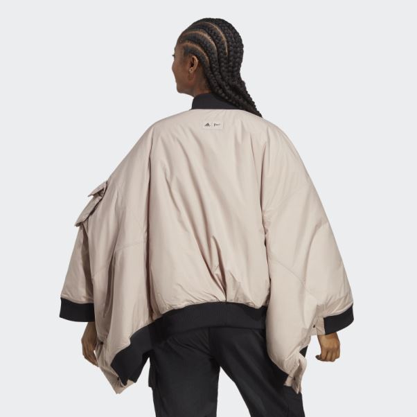 Adidas X Parley Blouson Aviateur Taupe