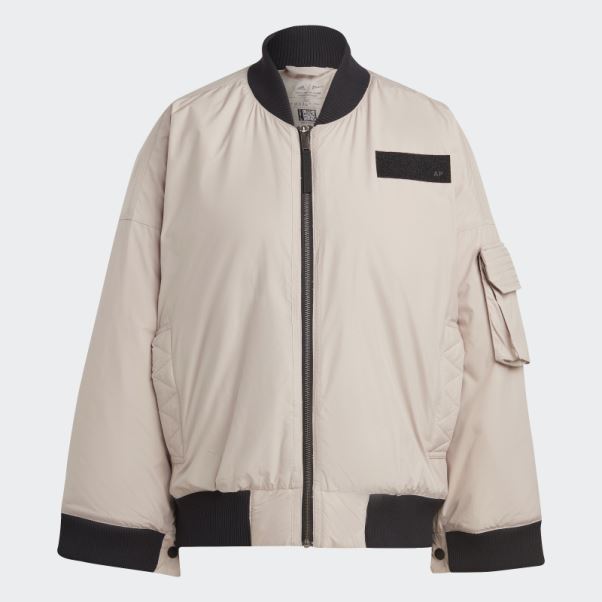 Adidas X Parley Blouson Aviateur Taupe