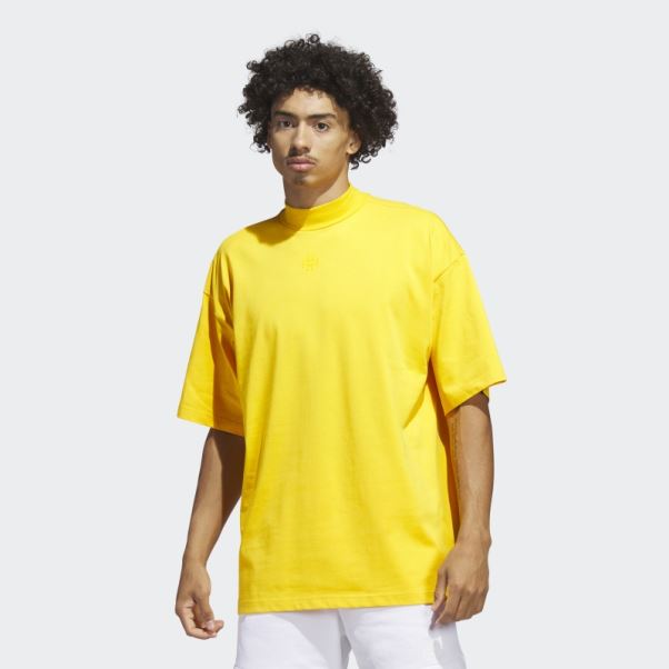 Harden Travel Tee Jaune Adidas