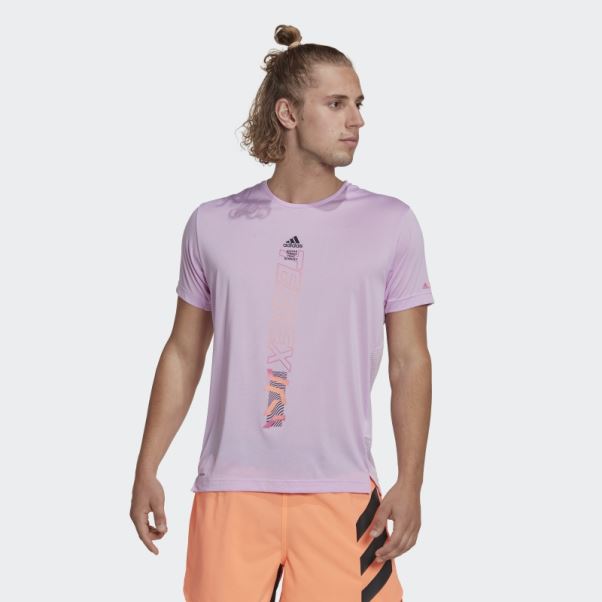 T-shirt Adidas Terrex Agravic Lilas