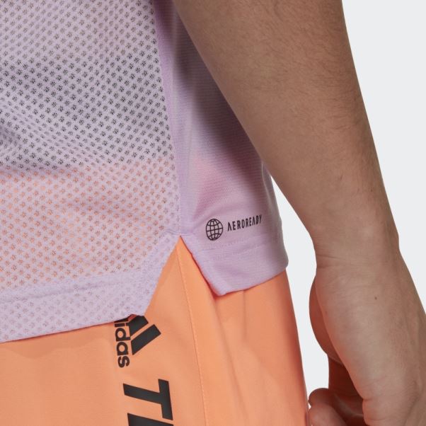 T-shirt Adidas Terrex Agravic Lilas