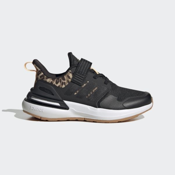 Rapidasport Bounce Elastic Lace Top Strap Chaussures Noir Adidas