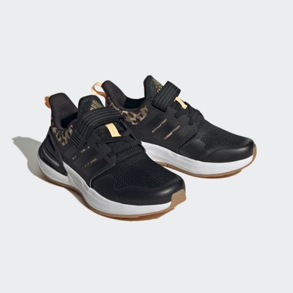 Rapidasport Bounce Elastic Lace Top Strap Chaussures Noir Adidas