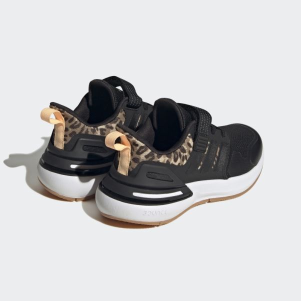 Rapidasport Bounce Elastic Lace Top Strap Chaussures Noir Adidas