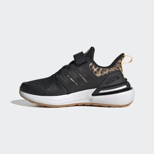 Rapidasport Bounce Elastic Lace Top Strap Chaussures Noir Adidas