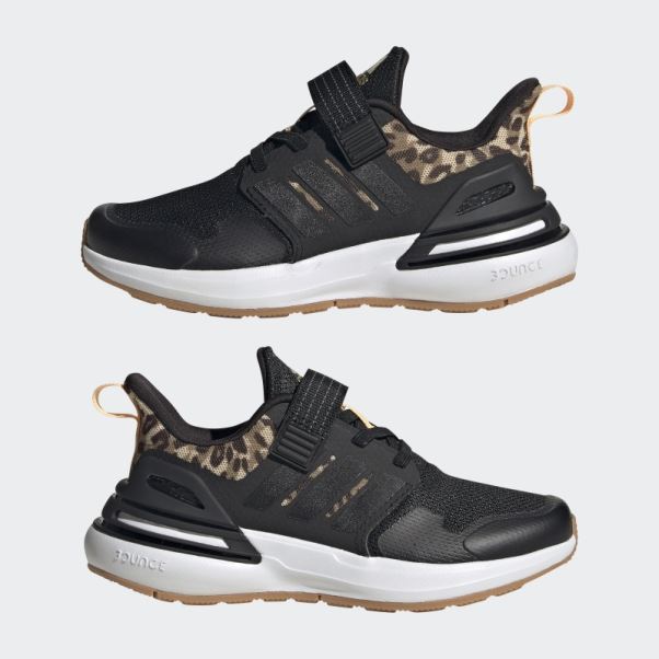 Rapidasport Bounce Elastic Lace Top Strap Chaussures Noir Adidas
