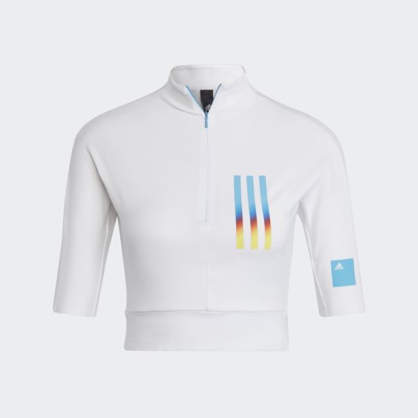 T-shirt Slim Fit Mission Victoire Blanc Adidas
