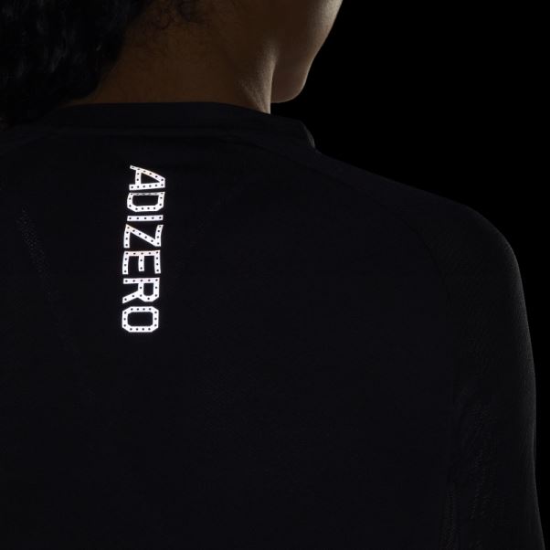 Adidas Adizero Running Haut Manches Longues Noir