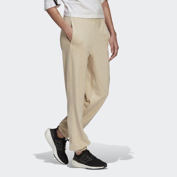 Adidas Sportswear Studio Lounge été Pantalon Beige Mel