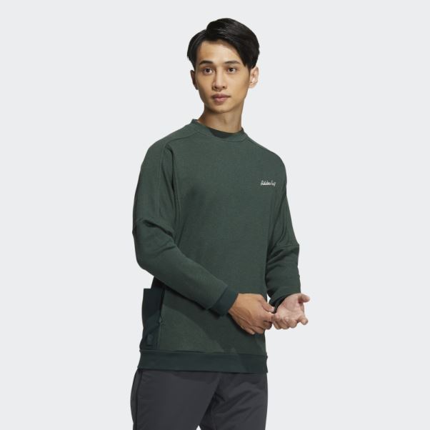 Sweat Adidas Go-to Crew Vert Mel