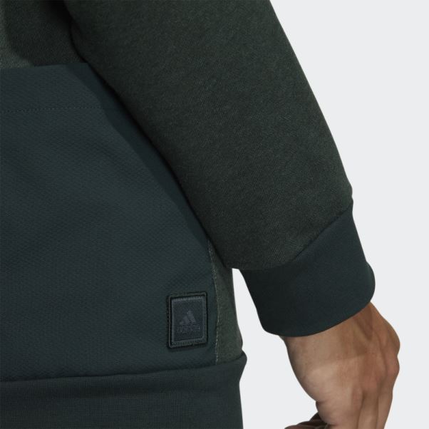 Sweat Adidas Go-to Crew Vert Mel