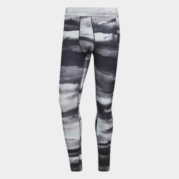 Collants D'entraînement De Yoga Imprimés Multicolores Adidas