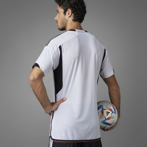 Maillot Adidas Allemagne 22 Home Authentique Blanc