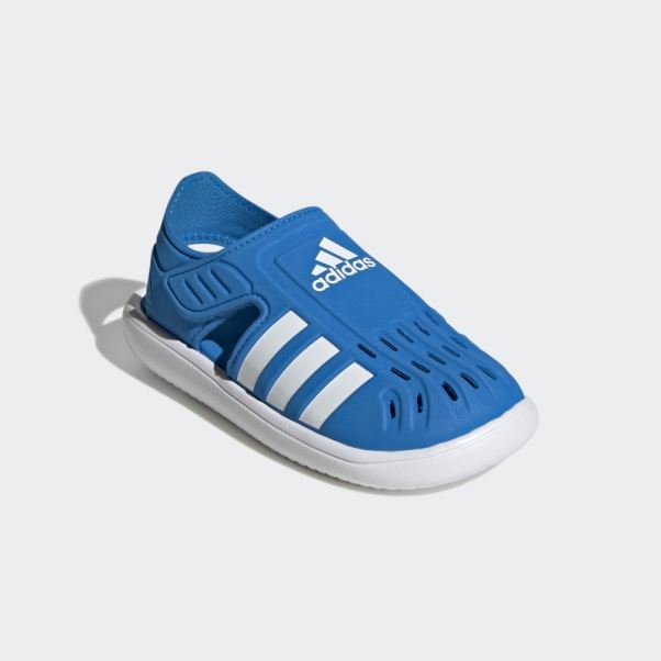 Sandales D'été à Bout Fermé Adidas Rush Bleu