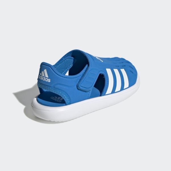 Sandales D'été à Bout Fermé Adidas Rush Bleu