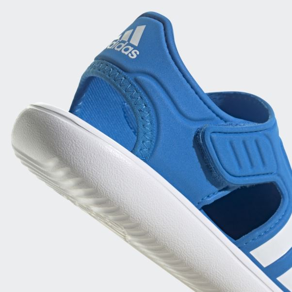 Sandales D'été à Bout Fermé Adidas Rush Bleu