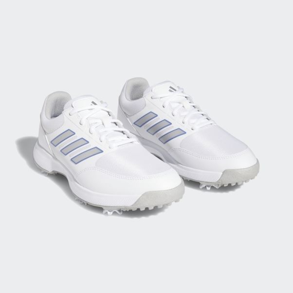 Adidas Tech Response 3.0 Chaussures De Golf Blanc