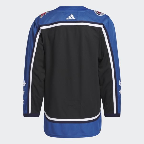 Vestes Bleu Authentique Reverse Retro Wordmark Jersey Noir Adidas