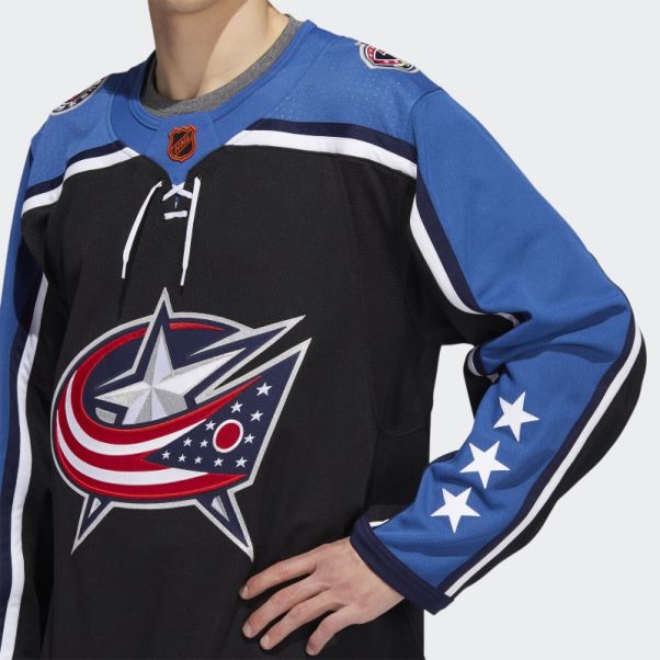 Vestes Bleu Authentique Reverse Retro Wordmark Jersey Noir Adidas