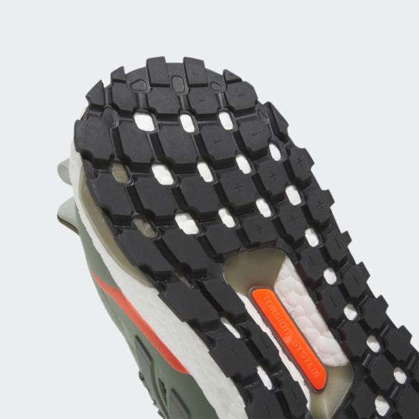 Chaussures Ultraboost 1.0 Argent Vert Adidas