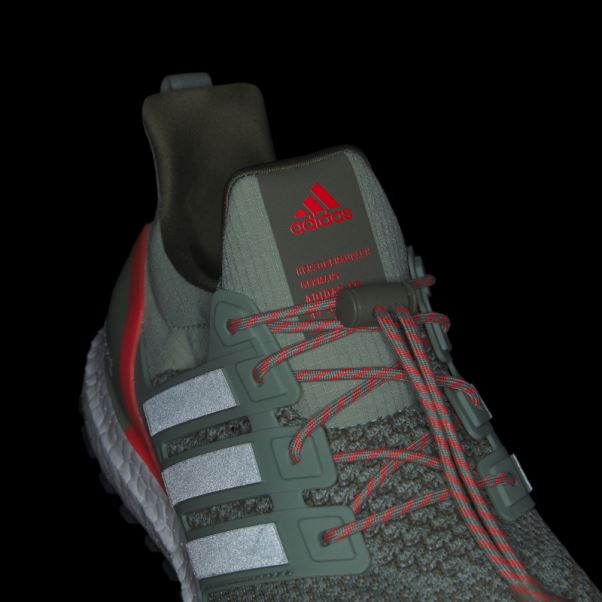 Chaussures Ultraboost 1.0 Argent Vert Adidas