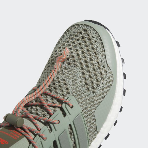 Chaussures Ultraboost 1.0 Argent Vert Adidas