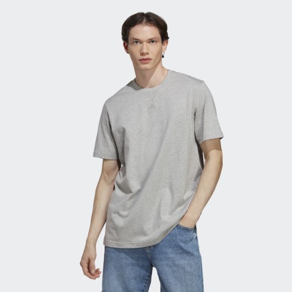 Tee Shirt Adidas All Szn Gris Moyen