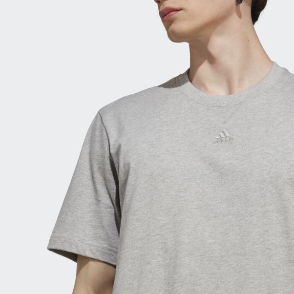 Tee Shirt Adidas All Szn Gris Moyen
