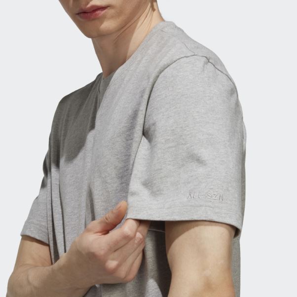Tee Shirt Adidas All Szn Gris Moyen