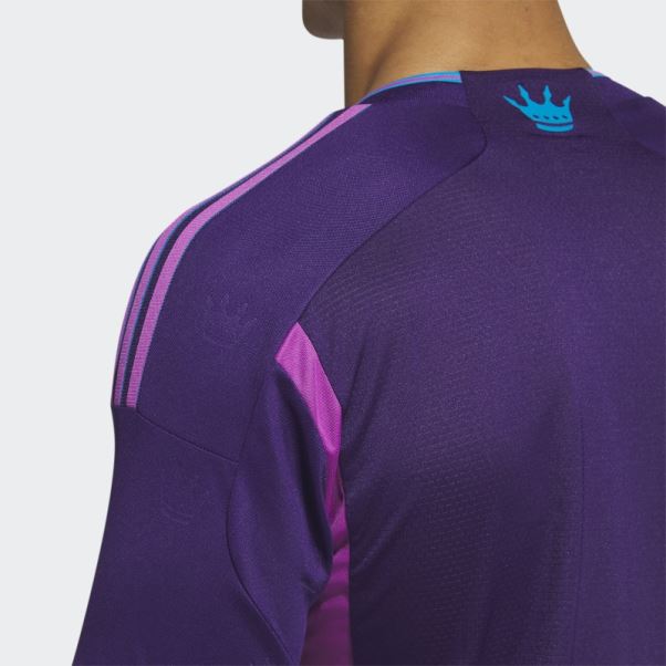 Maillot Authentique Extérieur Charlotte Fc 23/24 Adidas Violet Foncé