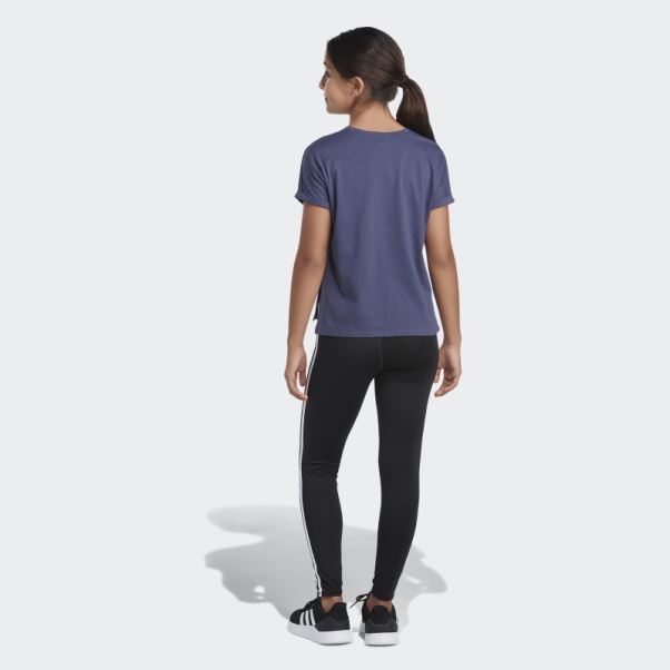 Tee Shirt Taille Dolman Adidas Bleu Marine 22