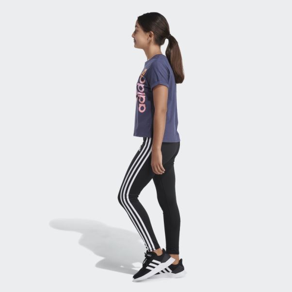 Tee Shirt Taille Dolman Adidas Bleu Marine 22