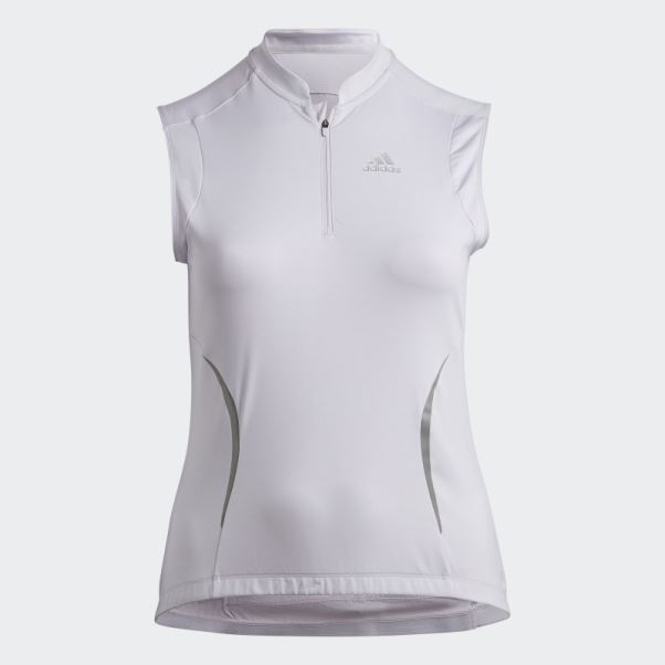 Le Haut De Cyclisme Sans Manches (taille Plus) Adidas Silver Dawn