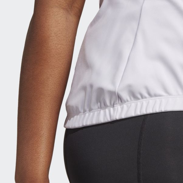 Le Haut De Cyclisme Sans Manches (taille Plus) Adidas Silver Dawn