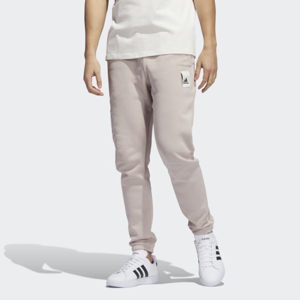 Pantalon Adidas Lounge Fleece Taupe