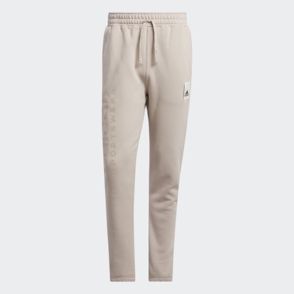 Pantalon Adidas Lounge Fleece Taupe