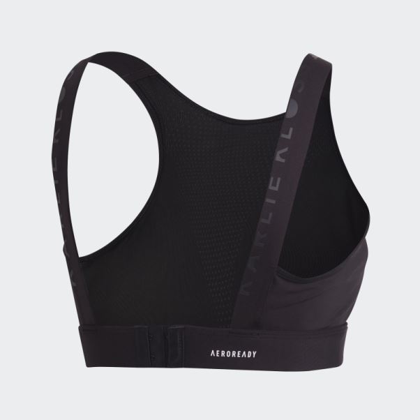 Soutien-gorge à Maintien Moyen Karlie Kloss Adidas Noir
