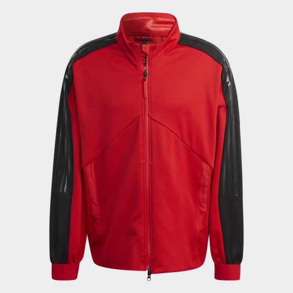 Veste De Survêtement Avancée Tiro Suit-up écarlate Adidas